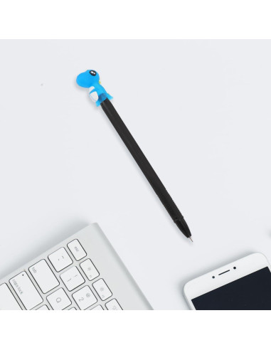 12 Toppers de Lápiz de Dinosaurio LALAFINA - Silicona Suave