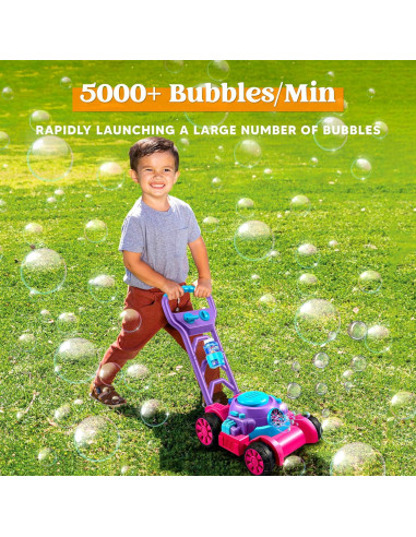 Cortacésped de Burbuja Joyin Rosa - Juguete para Niños