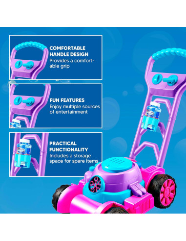 Cortacésped de Burbuja Joyin Rosa - Juguete para Niños
