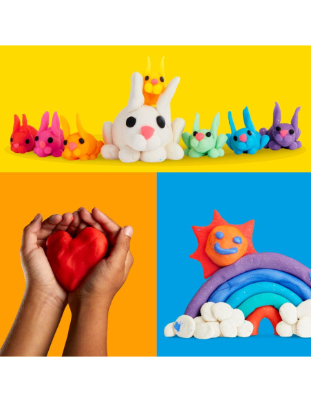 Play-Doh Colección de Colores Ultimate 65 Latas 1 Onza Play-Doh Colección de Colores Ultimate 65 Latas 1 Onza