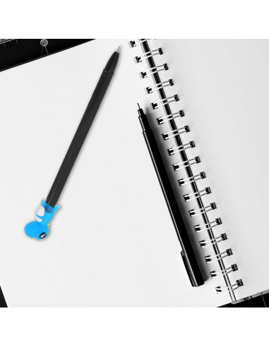 12 Toppers de Lápiz de Dinosaurio LALAFINA - Silicona Suave