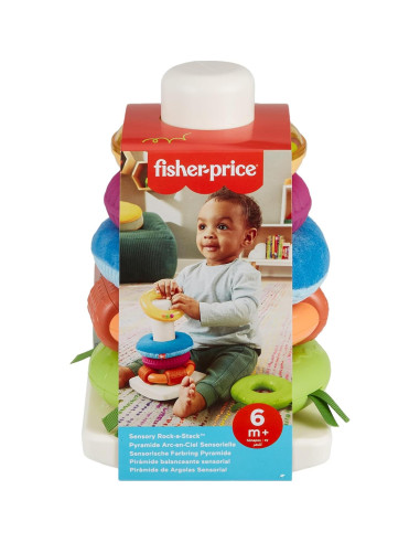 Juguete Sensorial Rock-a-Stack Fisher-Price 6 Meses+