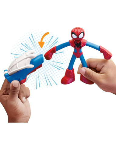 Play-Doh Spider-Man Thwip Squisher Set 10 cm con figura