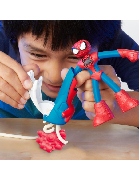 Play-Doh Spider-Man Thwip Squisher Set 10 cm con figura Play-Doh Spider-Man Thwip Squisher Set 10 cm con figura