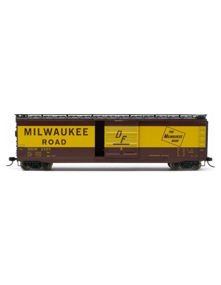 Vagón de Caja Milwaukee Road Hornby HR6584A 50 pies
