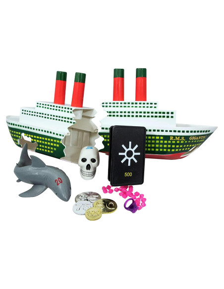 Juguete de Buceo Titanic Swimline - Barco Hundido y Tesoros