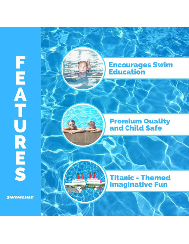 Juguete de Buceo Titanic Swimline - Barco Hundido y Tesoros