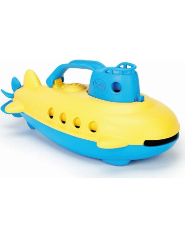 Submarino Green Toys Azul 26,67 cm - Juguete Acuático Seguro
