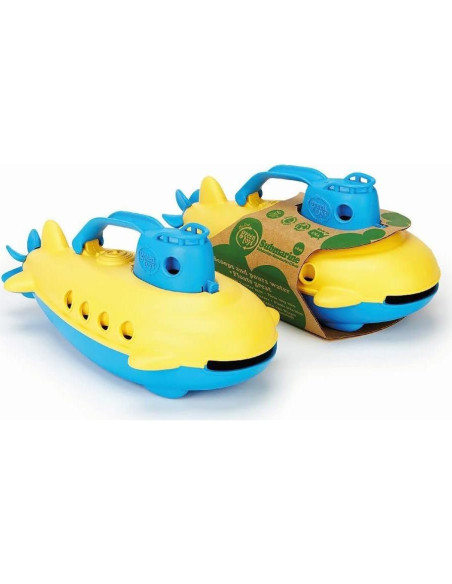 Submarino Green Toys Azul 26,67 cm - Juguete Acuático Seguro