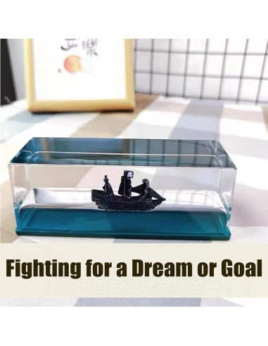 Barco Inhundible PTAEXCEL Negro 12.7x5.1 cm Juguete Decorativo