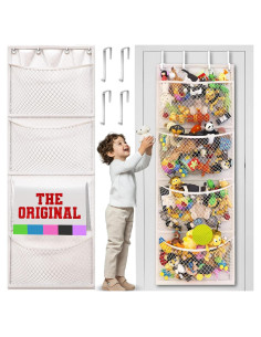 Organizador Colgante de Animales de Peluche Honeyera 166,8x58,4cm