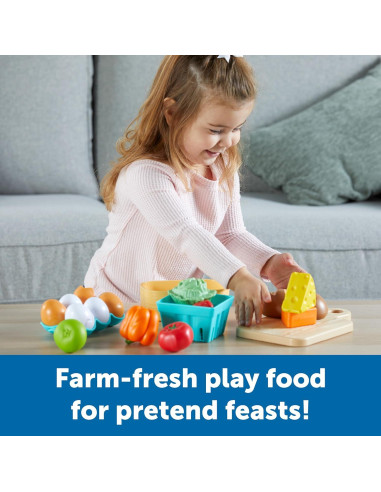 Juego de Comida de Juguete Learning Resources 27 Piezas
