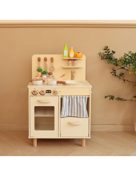 Cocina de Juguete de Madera HANGZHOUSAIPOGUO 30x50cm