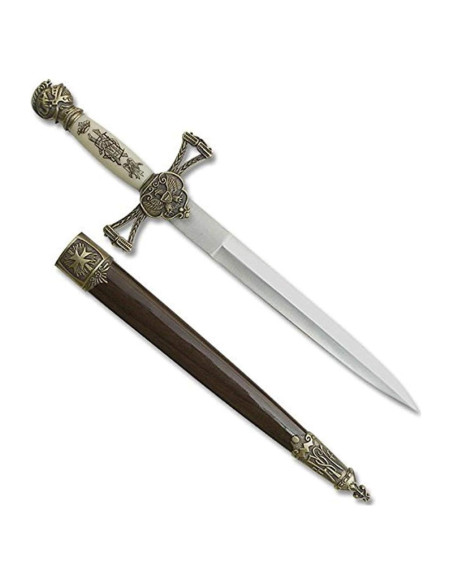 Espada Corta Medieval Master USA SW-799 35,56 cm Marrón