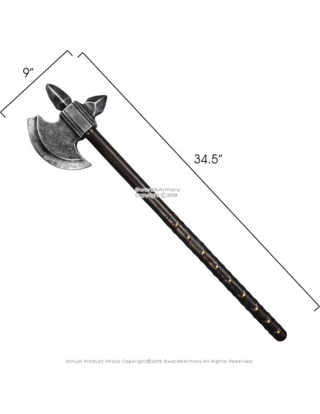 Hacha de Batalla de Espuma Munetoshi 88,90 cm Cosplay Hacha de Batalla de Espuma Munetoshi 88,90 cm Cosplay