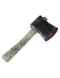 Hacha Grande Artificial Halloween Honbay 29.5 cm Realista