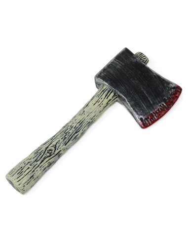 Hacha Grande Artificial Halloween Honbay 29.5 cm Realista