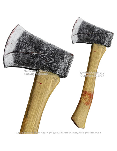 Hacha de espuma Munetoshi 33 cm para disfraz Halloween