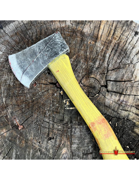 Hacha de espuma Munetoshi 33 cm para disfraz Halloween