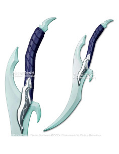 Espada de espuma Munetoshi Dagger Baruka 65 cm para cosplay 2