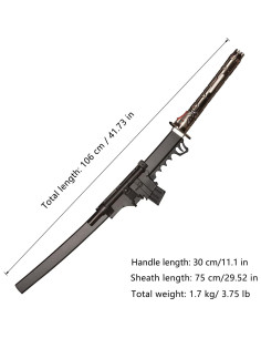 Katana Espada Japonesa lkjad Jetstream Sam 105.84 cm 2