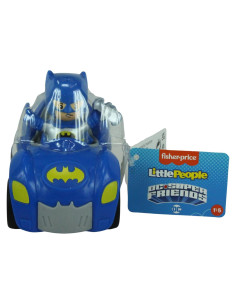 Set de Juguetes Batman y Batimóvil Fisher Price 12 cm