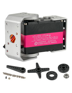 Servo Digital Wishiot 160kg Doble Eje 24V para Robótica