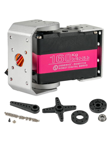 Servo Digital Wishiot 160kg Doble Eje 24V para Robótica