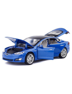 Coche Diecast EROCK Modelo S 1:32 con Luces y Sonido