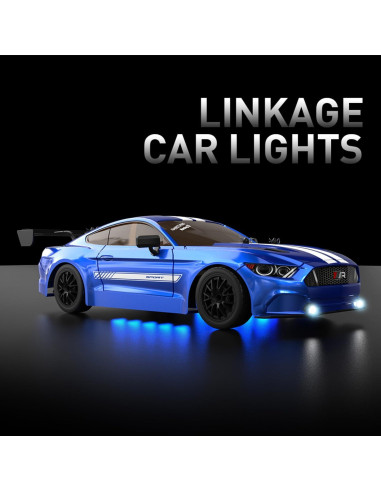 Coche RC Drift 4WD KAIMIO 1:16 30KM/H con Luces LED