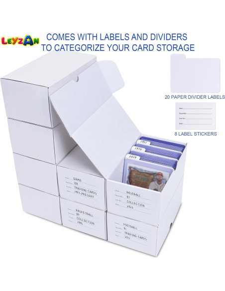 Caja de Almacenamiento Leyzan para 800 Toploaders