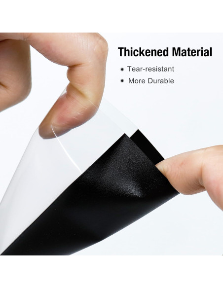 Mangas de cartas Katomula 300CT negras texturizadas