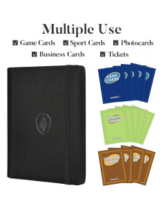 Carpeta de Tarjetas Fabmaker 360 Bolsillos Turquesa 2