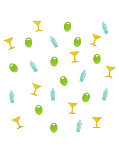 Confeti de Martini Brillante 120PCS para Fiesta - MINUET