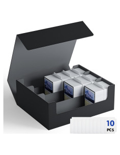 Caja de Almacenamiento de Cartas ZLCA 1800+ Cartas Negra