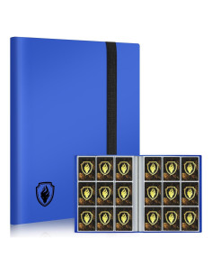 Álbum de Tarjetas Fabmaker 396 Bolsillos Azul