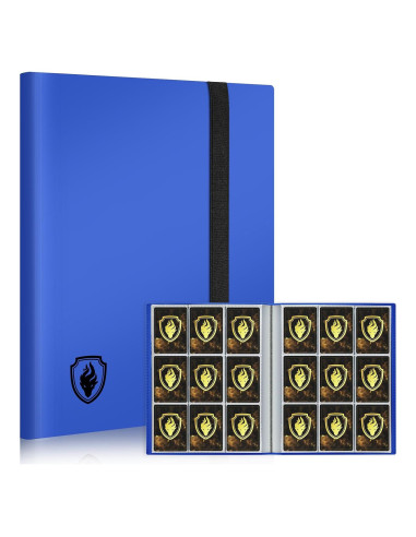 Álbum de Tarjetas Fabmaker 396 Bolsillos Azul