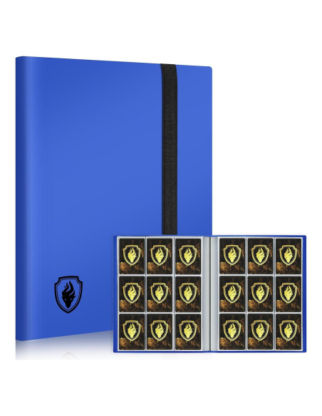 Álbum de Tarjetas Fabmaker 396 Bolsillos Azul