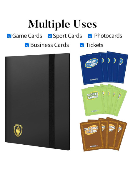 Álbum de Tarjetas Fabmaker 396 Bolsillos Azul