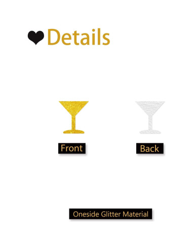 Confeti de Martini Brillante 120PCS para Fiesta - MINUET