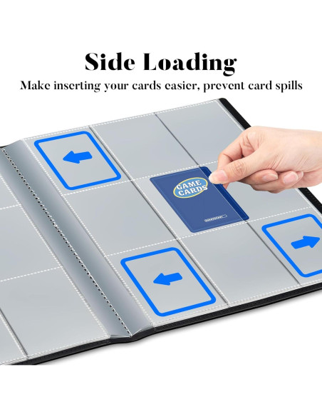 Álbum de Tarjetas Fabmaker 396 Bolsillos Azul