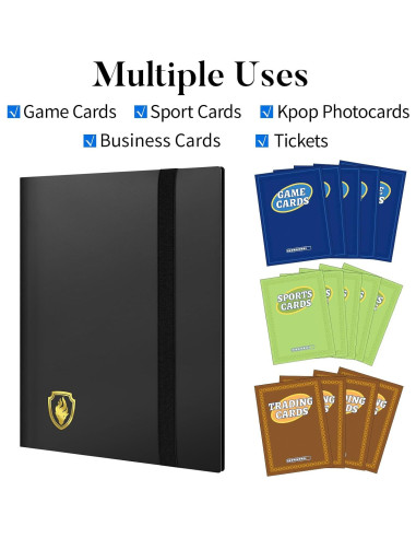 Álbum de Cartas Fabmaker 396 Pocket Carga Lateral Rojo