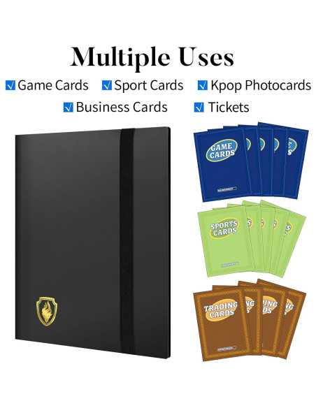 Álbum de Cartas Fabmaker 396 Pocket Carga Lateral Rojo