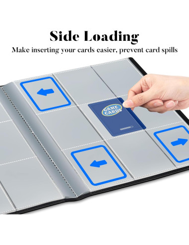 Álbum de Cartas Fabmaker 396 Pocket Carga Lateral Rojo