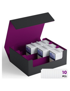 Caja de Almacenamiento de Cartas ZLCA para TCG 1800 Cartas