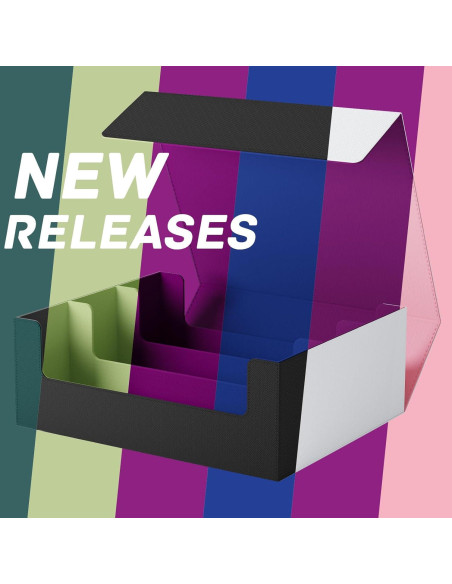 Caja de Almacenamiento de Cartas ZLCA Triple 1800+ Verde