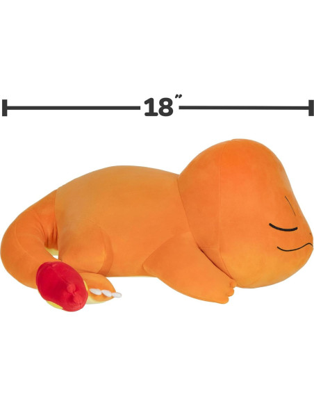 Peluche Charmander Durmiendo - Jazwares 45.72 cm Suave Peluche Charmander Durmiendo - Jazwares 45.72 cm Suave