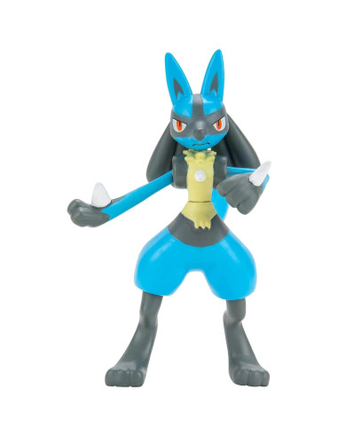 Conjunto Figuras Batalla Pokémon - Pikachu, Zorua y Lucario