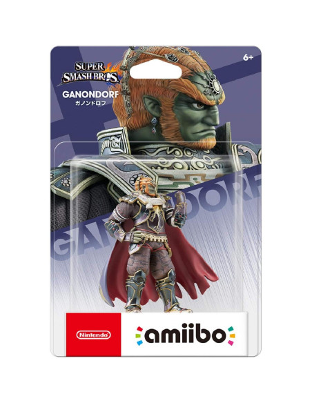 Amiibo Ganondorf - Nintendo - Super Smash Bros - Japón