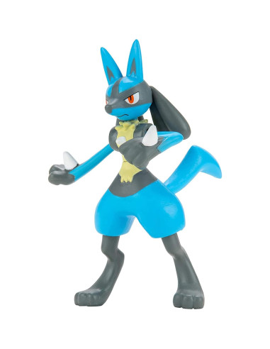 Conjunto Figuras Batalla Pokémon - Pikachu, Zorua y Lucario
